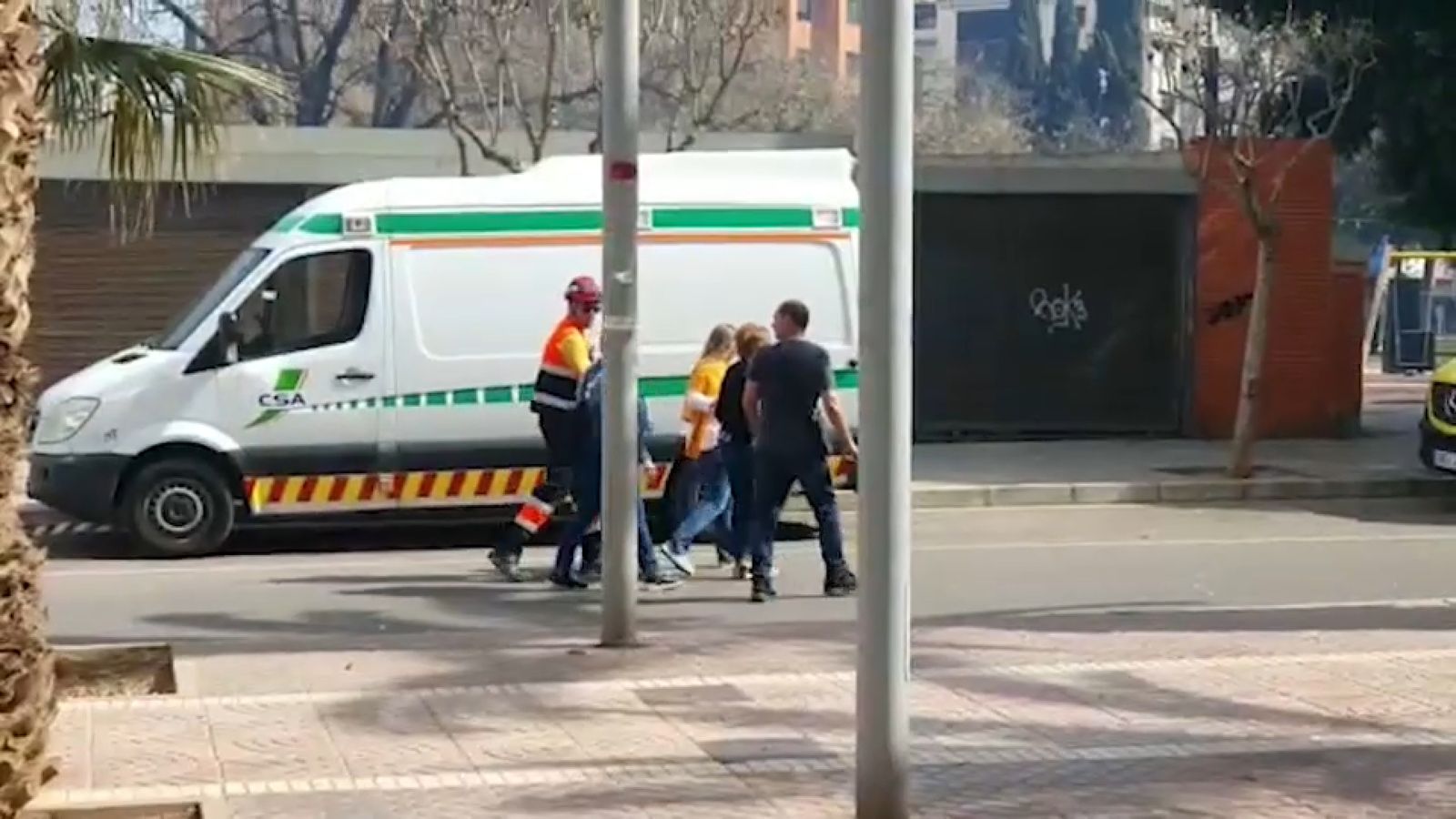 Dispositiu de seguretat al recinte de les mascletaes, Castelló de la Plana