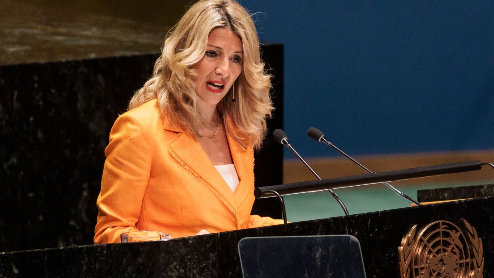 Díaz ha presentat la resolució davant l'Assemblea General de l'ONU