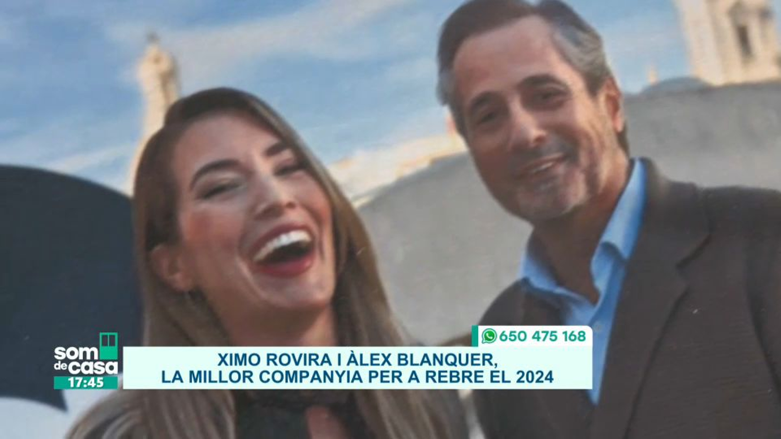 Àlex Blanquer i Ximo Rovira, la millor companyia per a rebre el 2024!