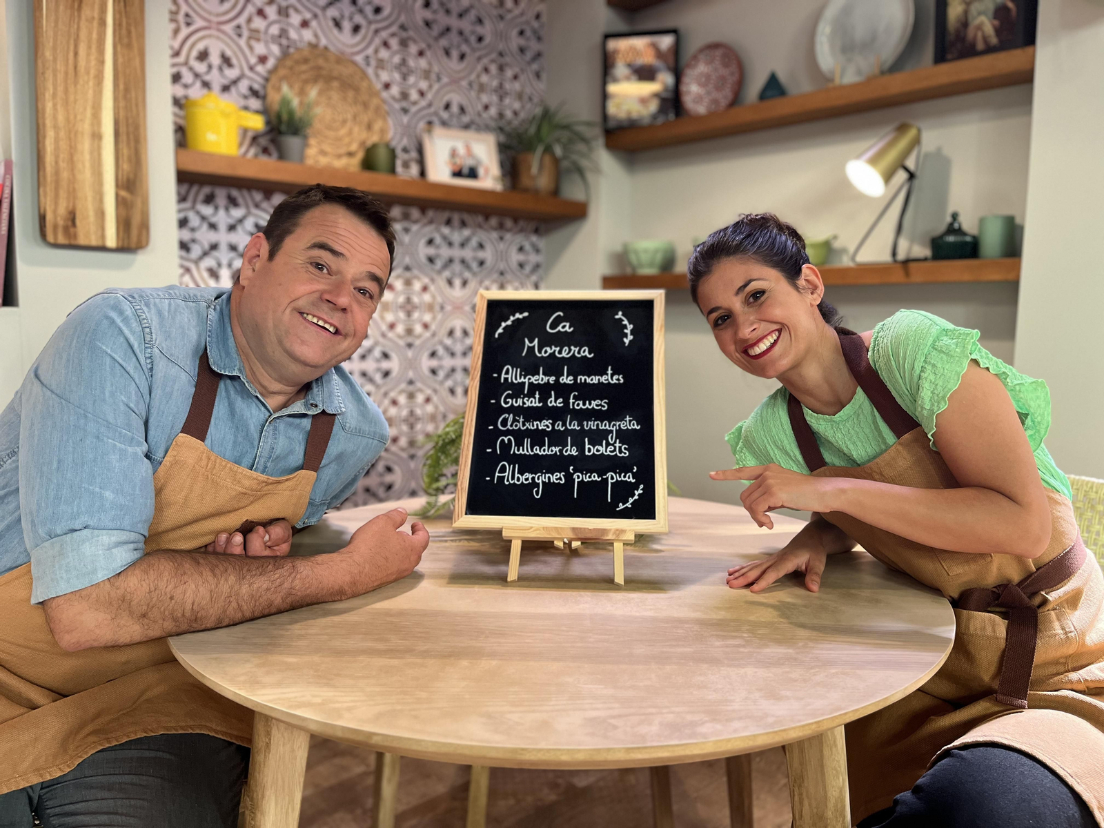 Morera i Sirvent expliquen receptes pas a pas a les 20:00 hores en À Punt