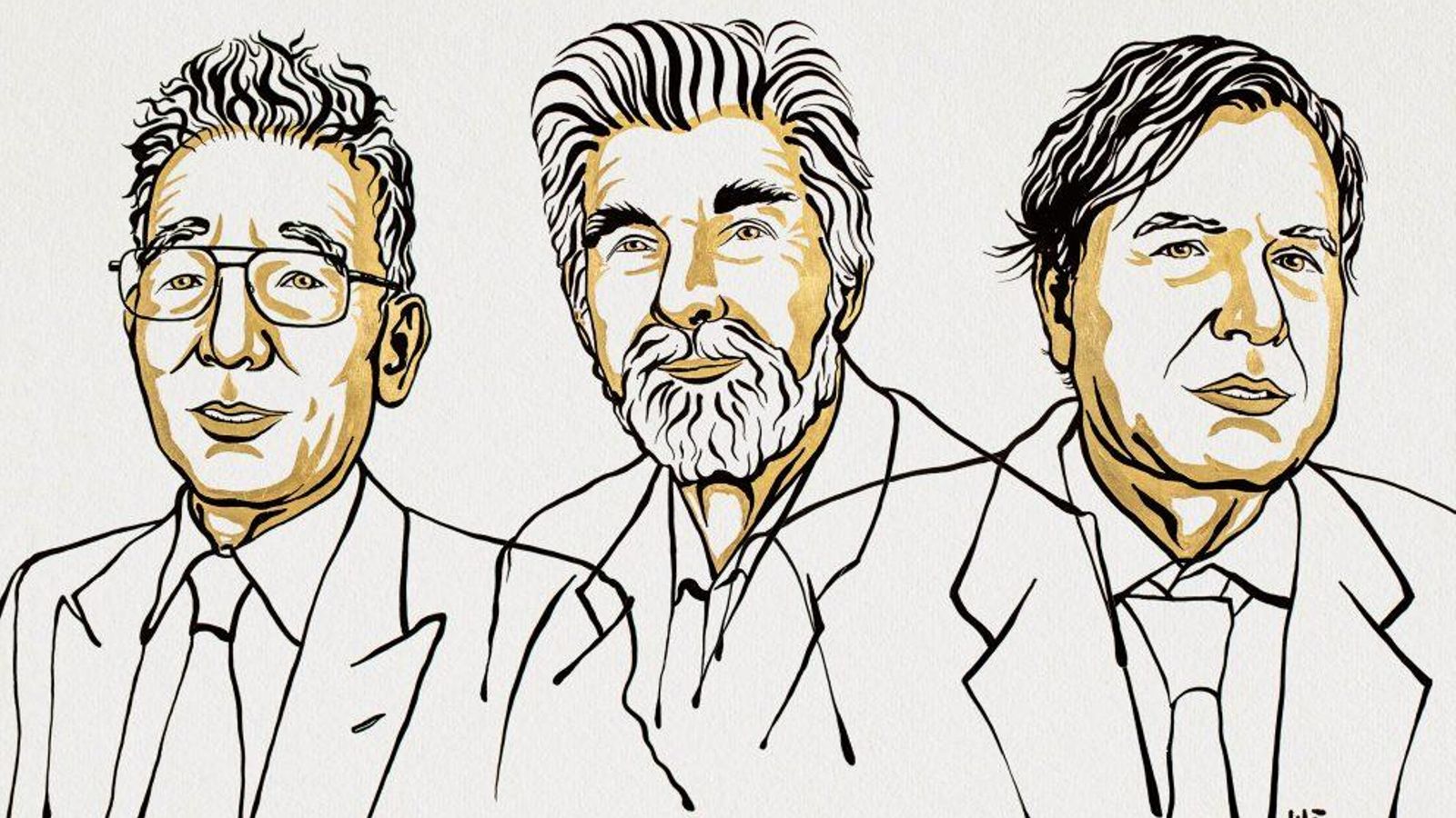 Syukuro Manabe, Klaus Hasselmann i Giorgio Parisi Syukuro Manabe, Klaus Hasselmann i Giorgio Parisi