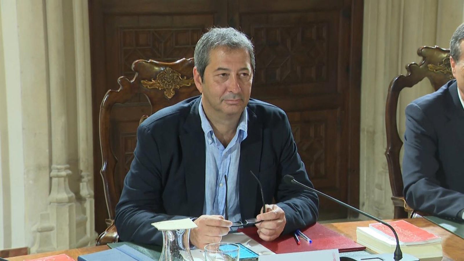 El vicepresident del Consell, Vicente Barrera, màxim representant de Vox en el govern valencià