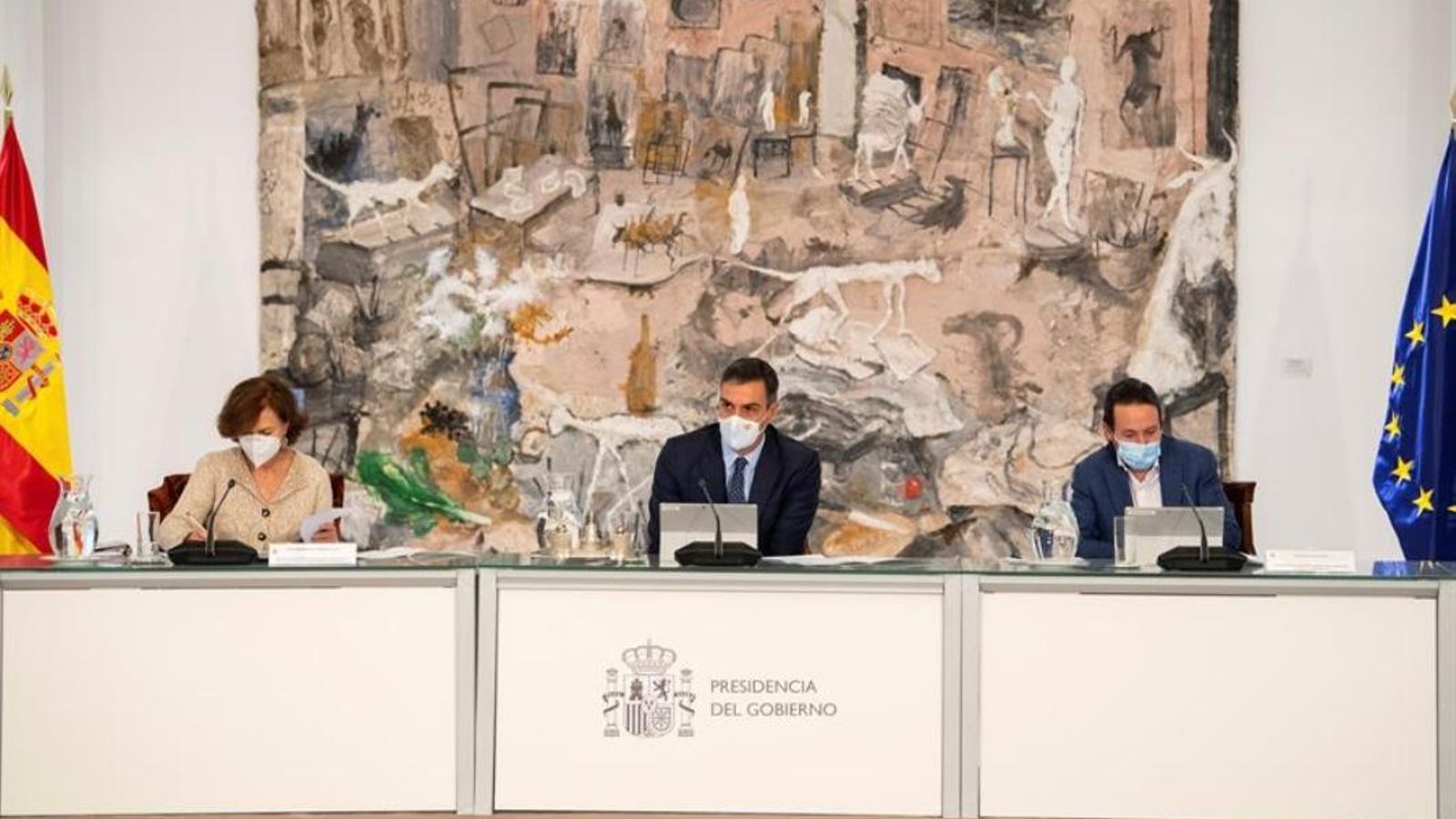 Imatge del Consell de Ministres extraordinari
