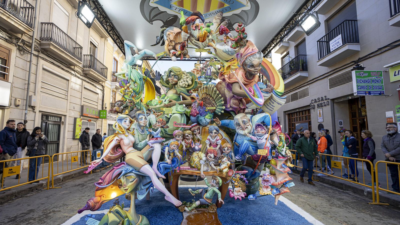 Falla infantil de Convent de Jerusalem - Matemàtic Marzal