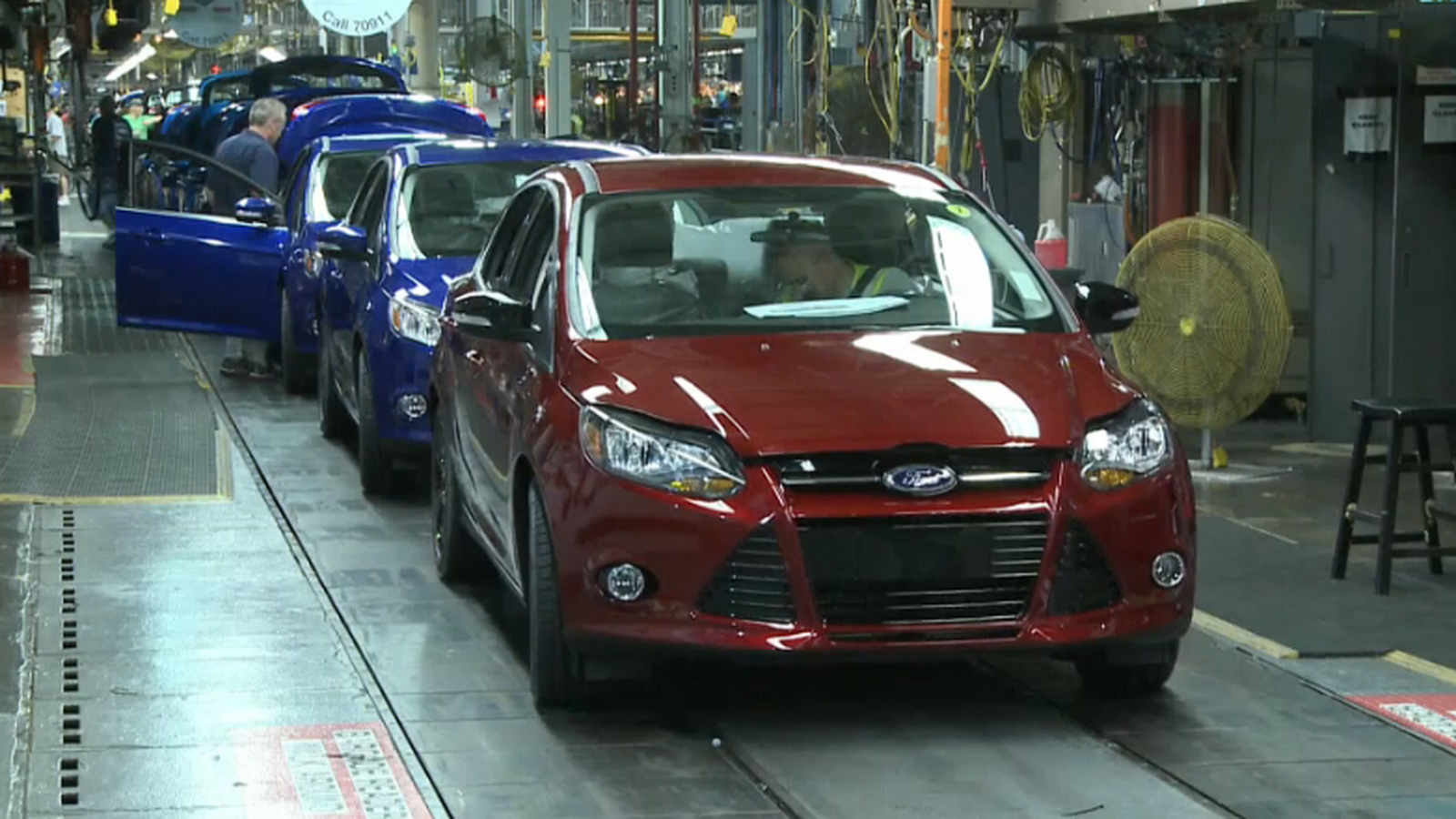 Cotxes de Ford Almussafes