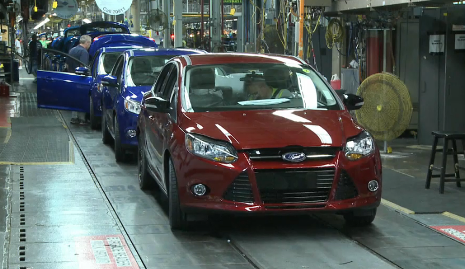 Cotxes de Ford Almussafes