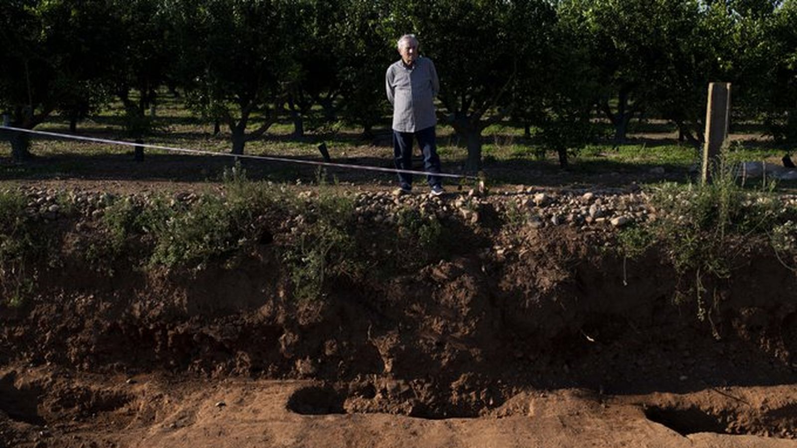 En la imatge, Toni Masià, que busca al seu oncle matern i està esperant els resultats d'ADN