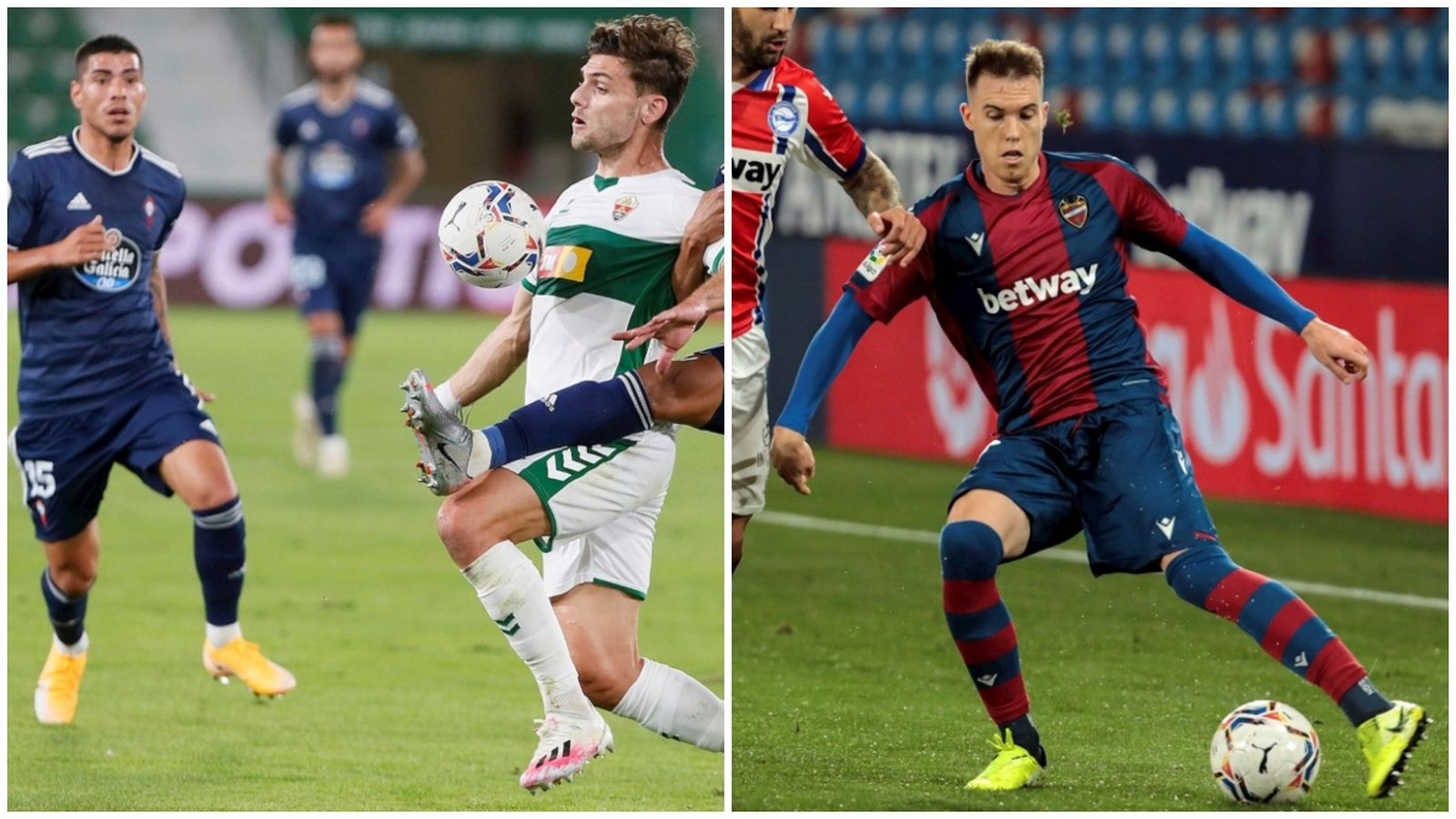 Llevant i Elx s’han enfrontat en 32 partits oficials: 24 en Segona Divisió i huit en Primera