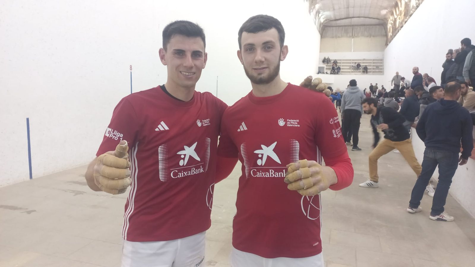 Montaner i Tonet IV en la partida de raspall d'aquest dimecres