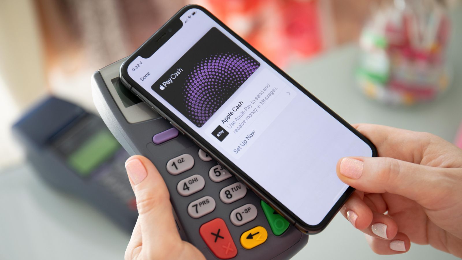 Imatge d'arxiu un pagament amb Apple Pay