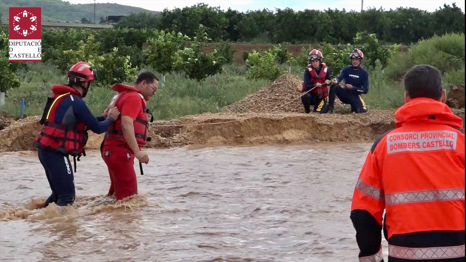 Imatges en vídeo de les inundacions a Vinaròs