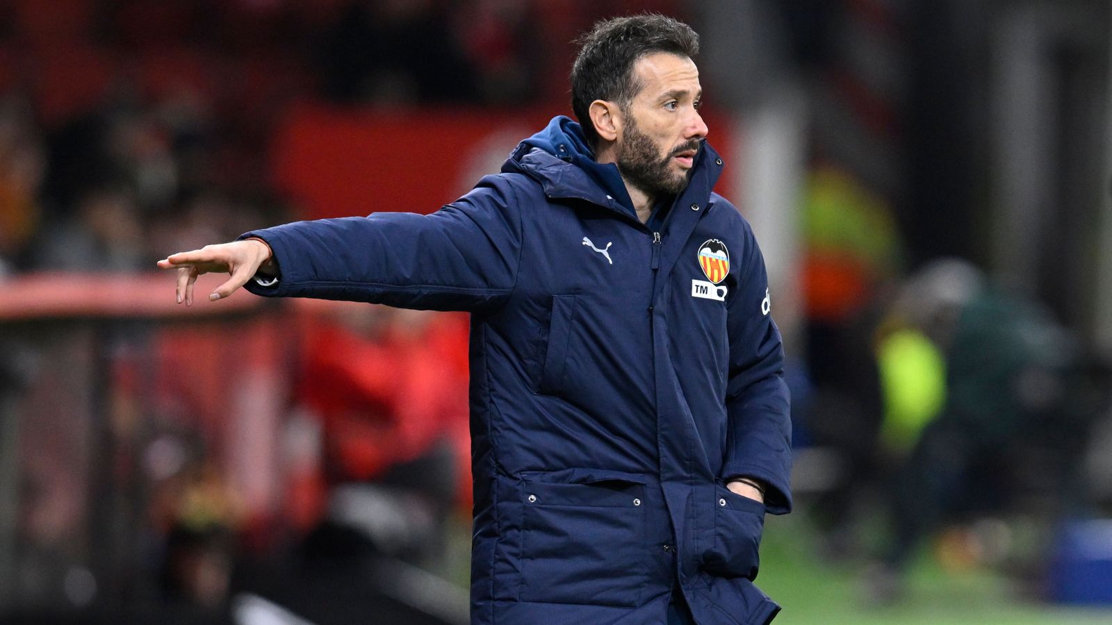 El tècnic del València, Carlos Corberán