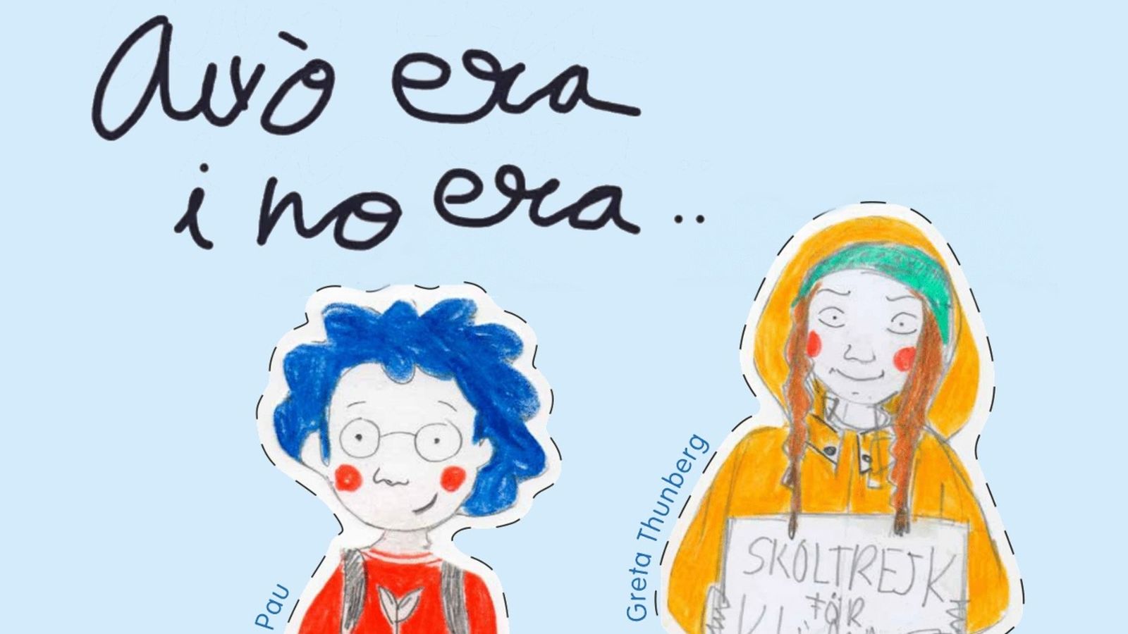 Cartell del taller en línia "Això era i no era".