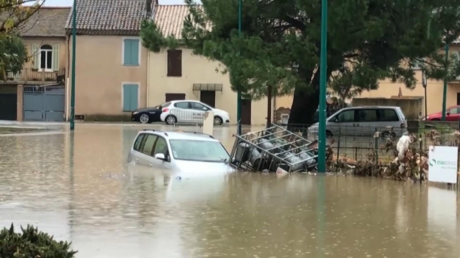 Les inundacions que assoten el sud-est de França deixen dues persones mortes