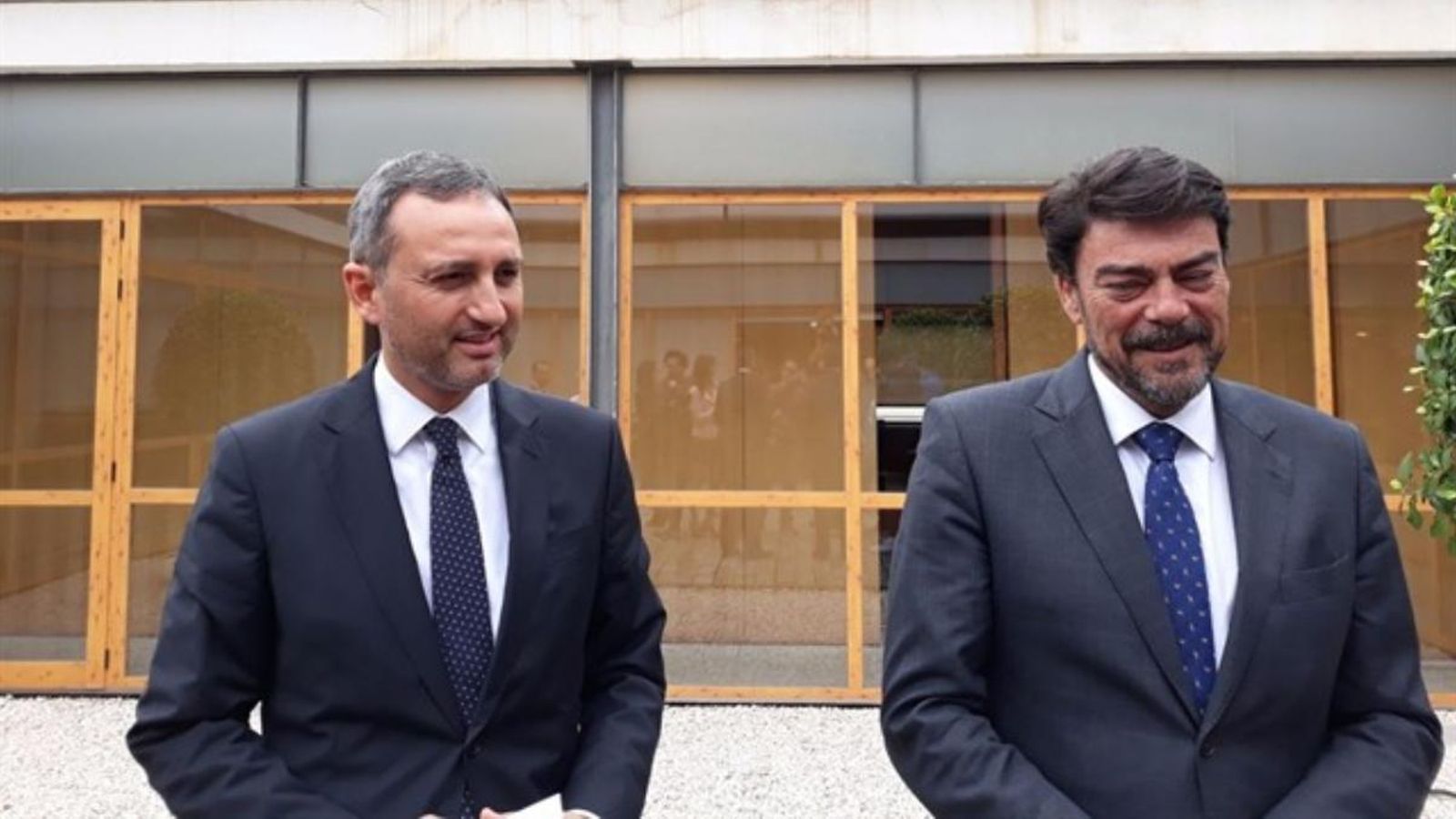 César Sánchez i Luis Barcala, en una imatge d'arxiu César Sánchez i Luis Barcala, en una imatge d'arxiu