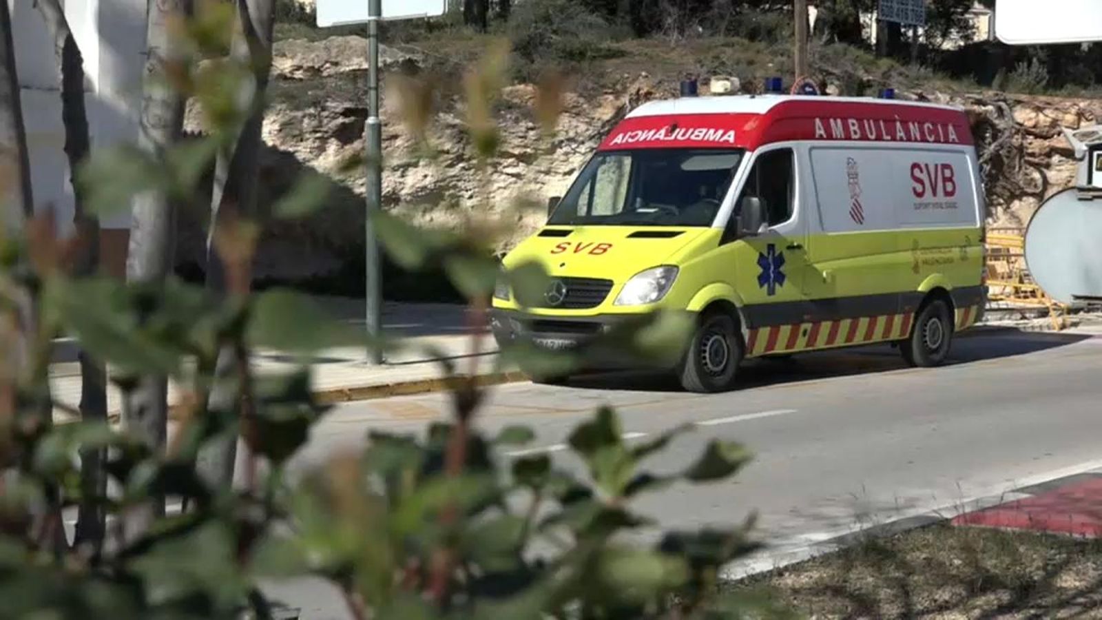 Imatge d'arxiu d'una ambulància