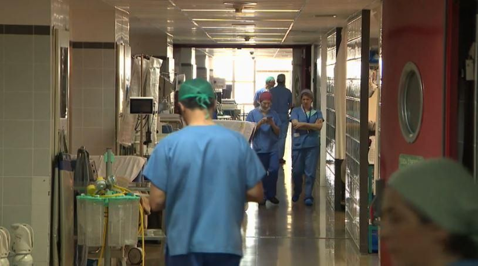 Imatge d'arxiu de l'interior d'un hospital valencià