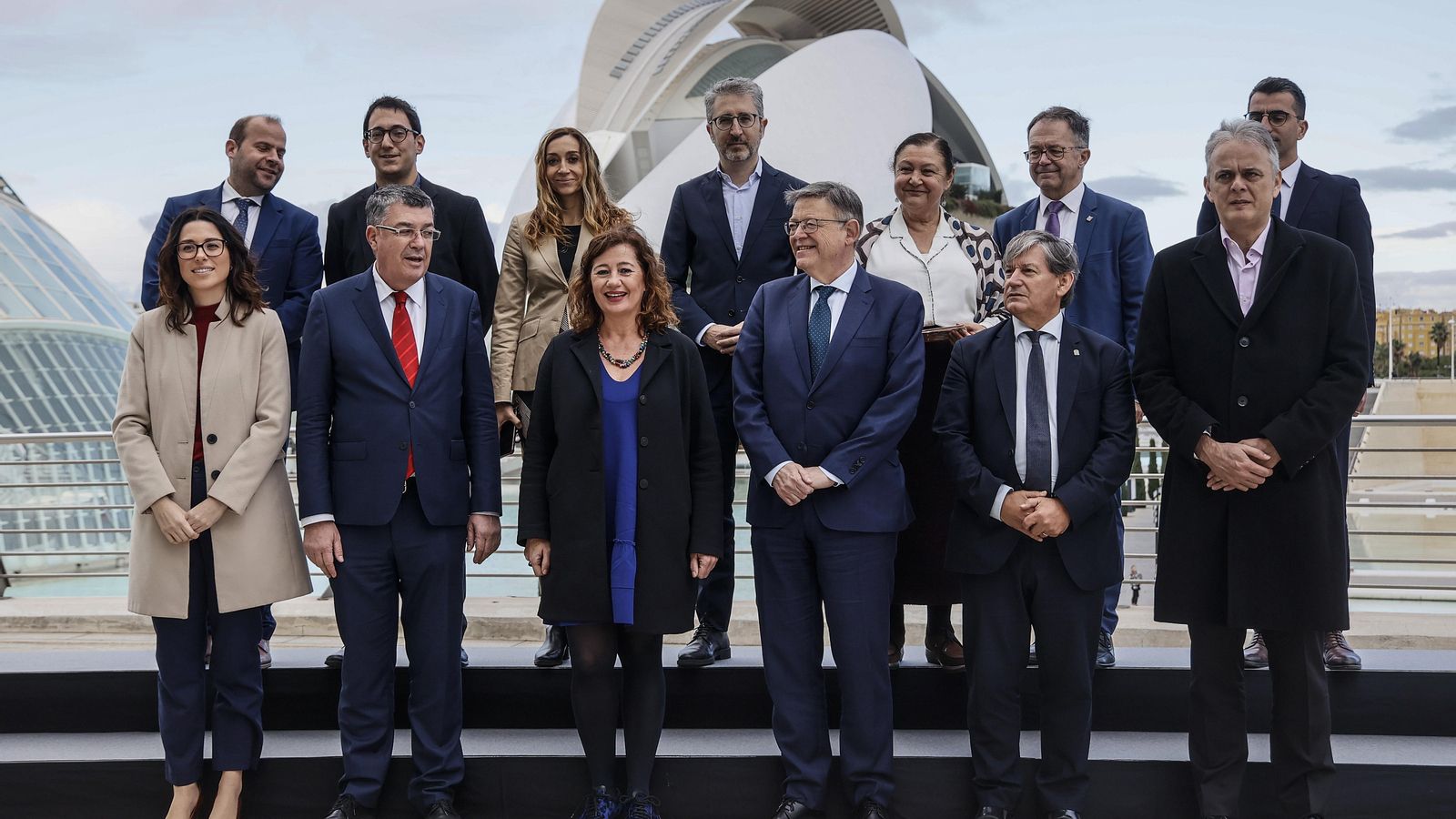 Representants dels governs valencià i balear