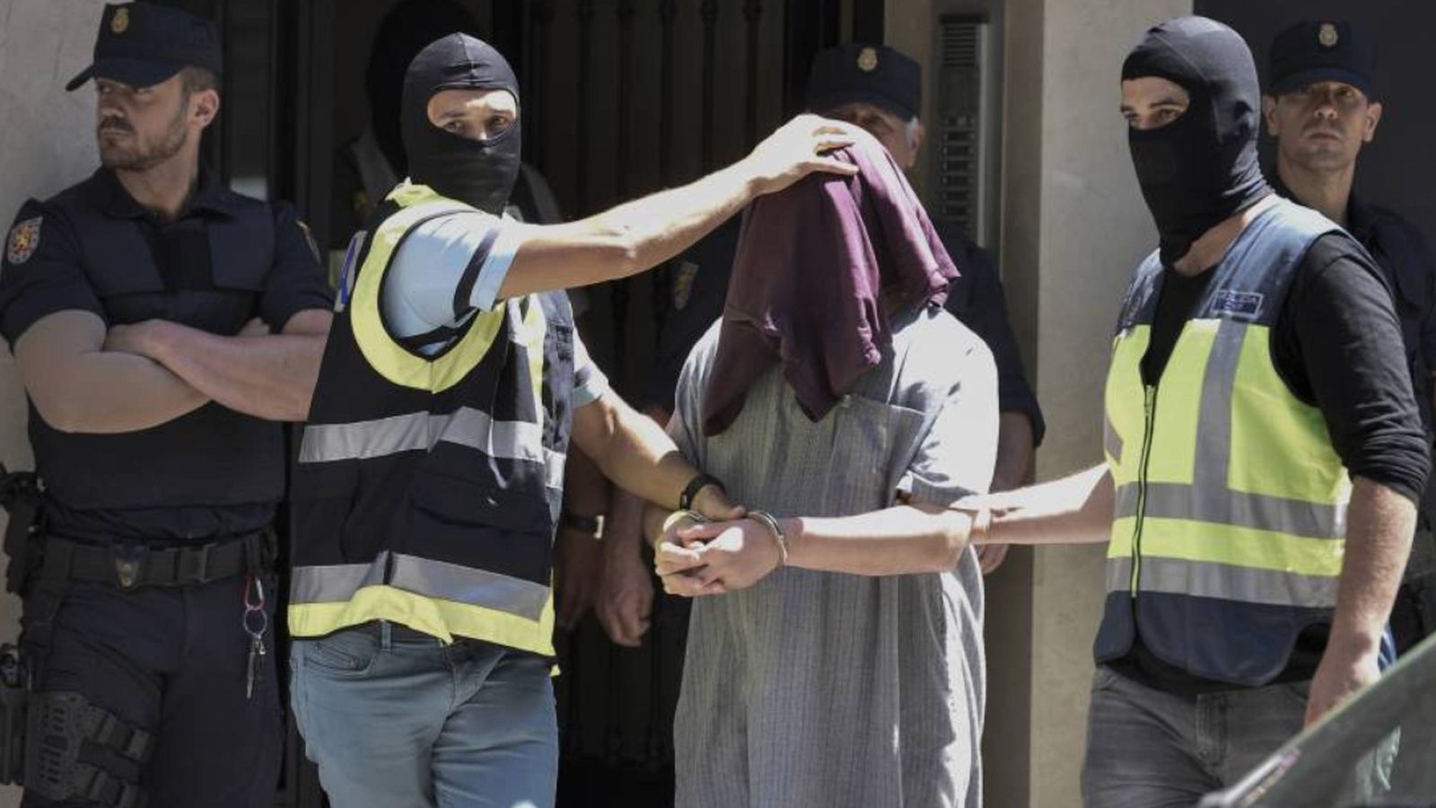 Abdellah Lachiri, en el moment de la detenció, el 2016
