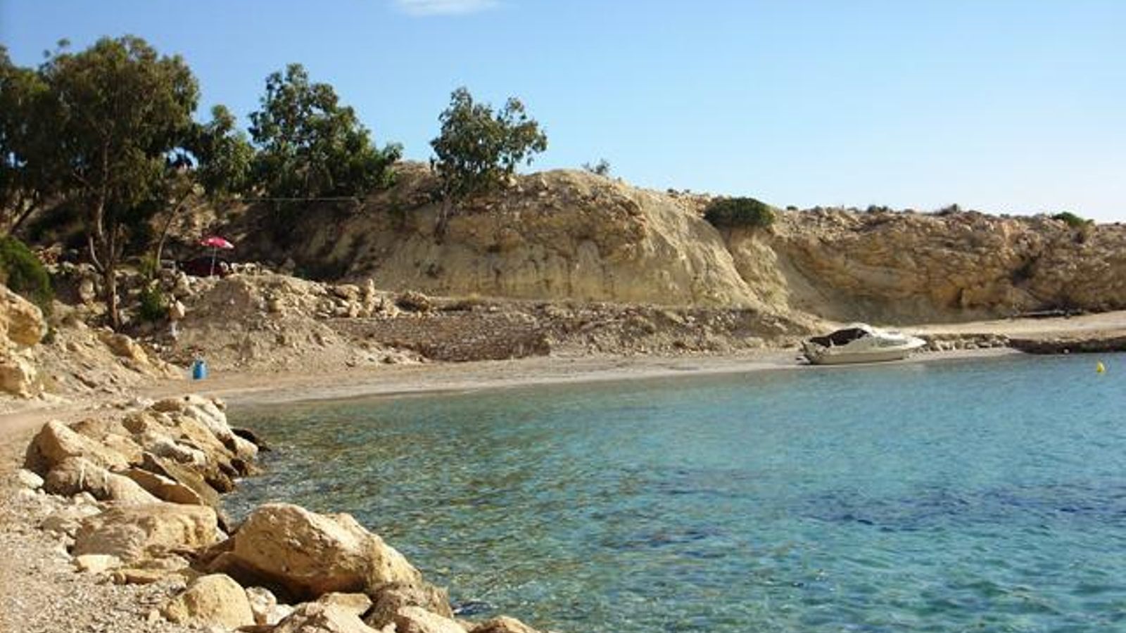Cala del Morro Blanc a el Campello (Alacantí)