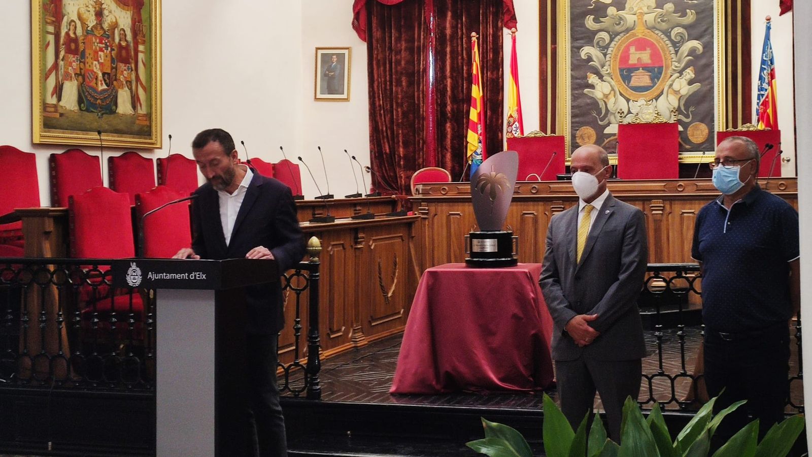 Presentació del Trofeu Festa d'Elx