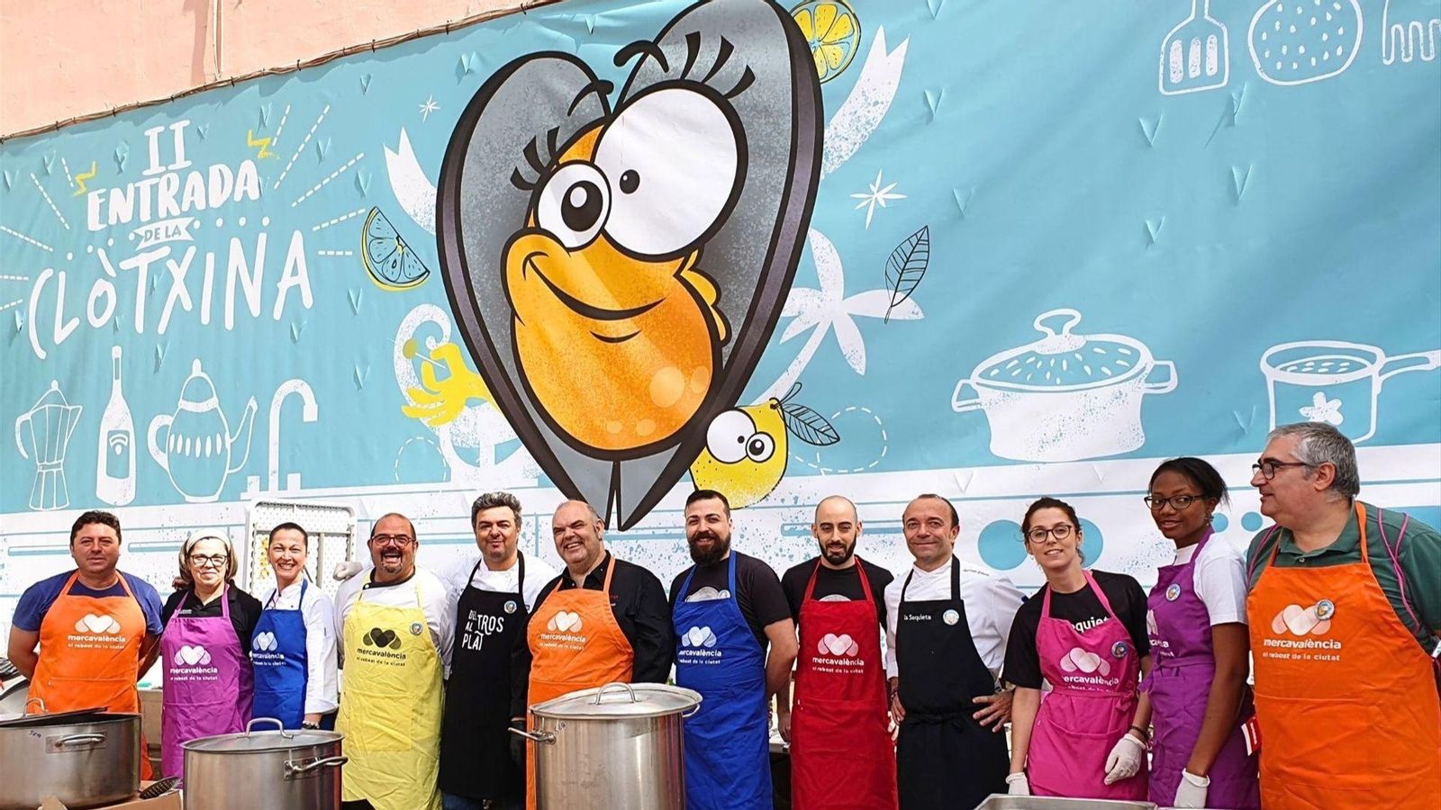 Mercavalència recupera la III Entrada de la Clóchina en el Mercado del Cabanyal