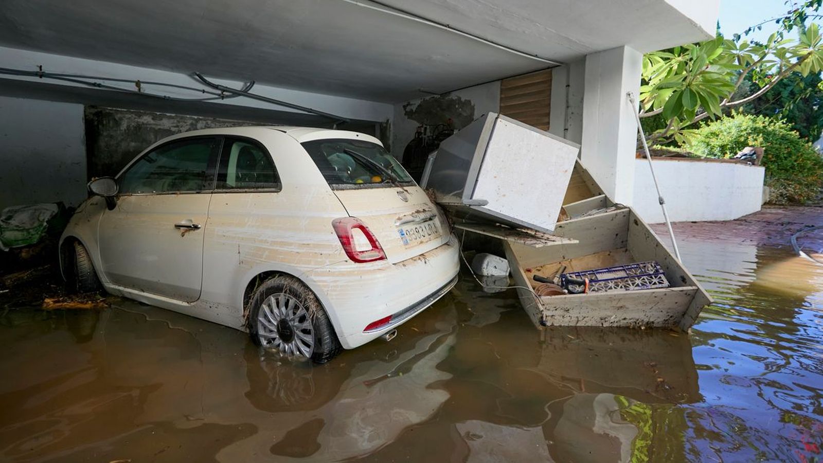 En imatge, destrosses causades per la dana Adam