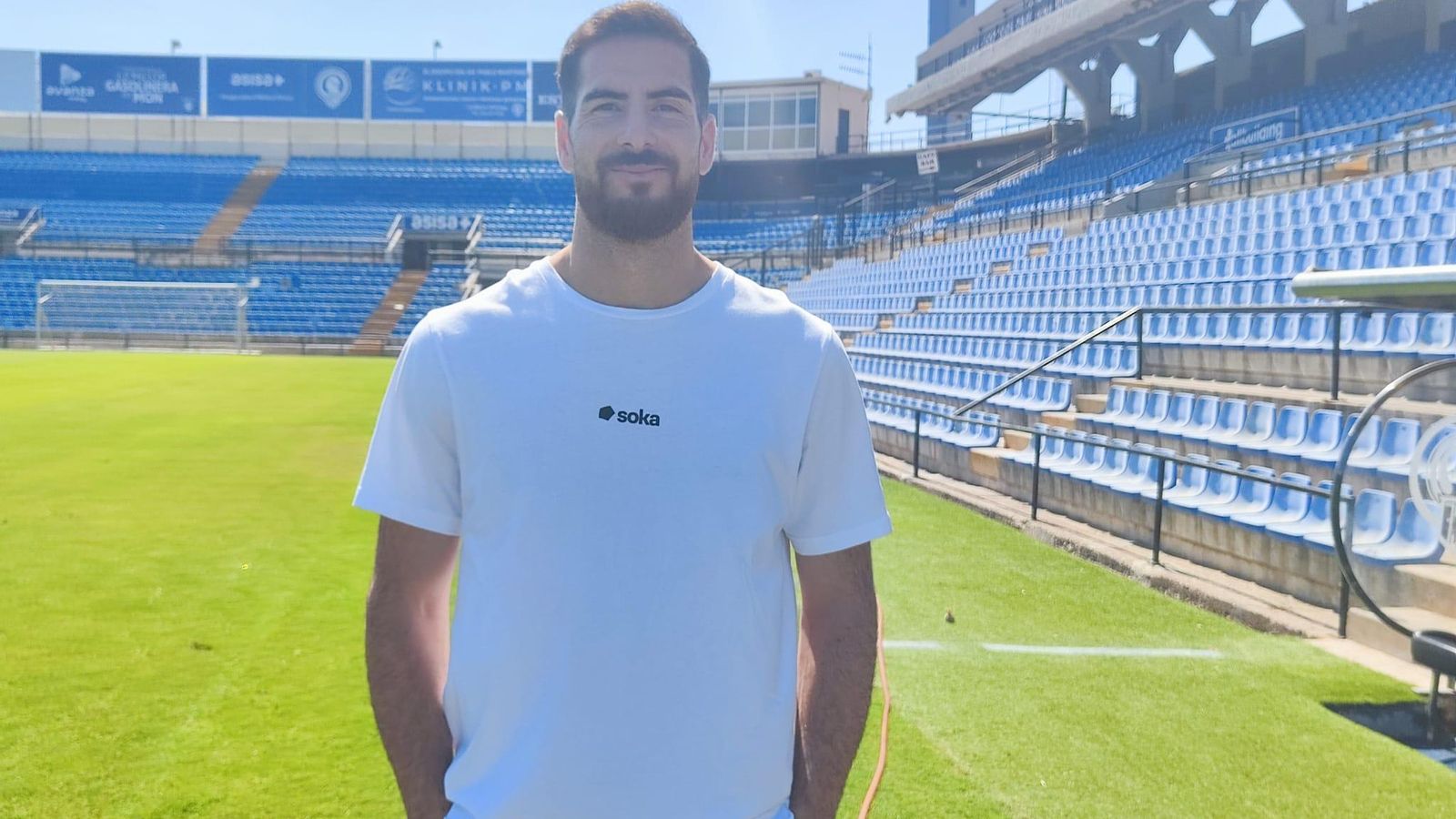 Carlos Abad, porter de l'Hèrcules