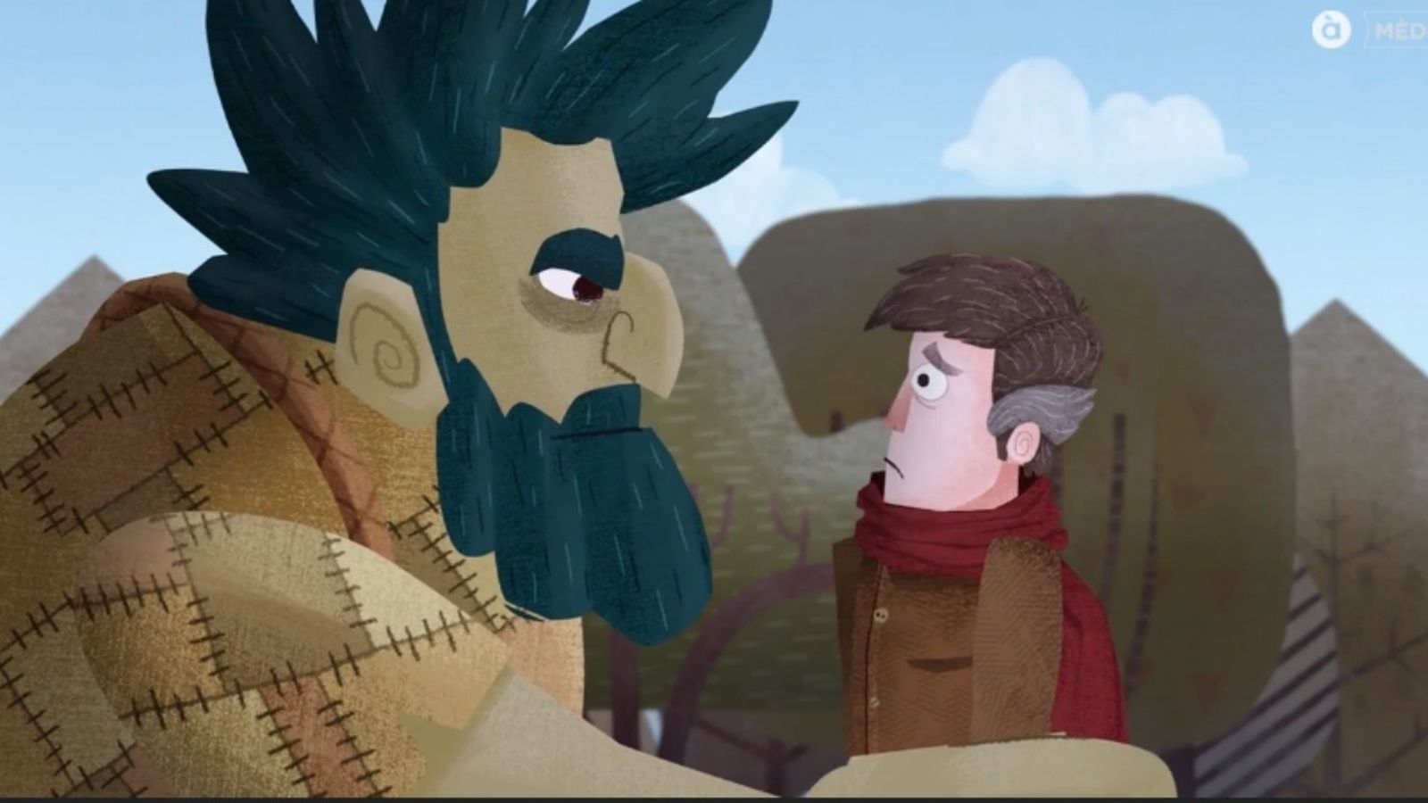 Un gegant amb caràcter arriba a La Colla