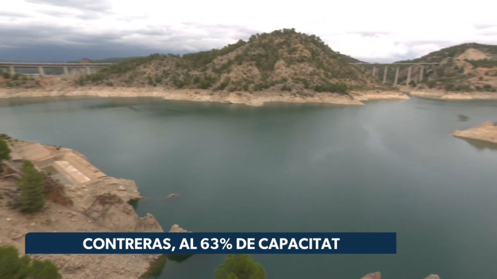 Pantà de Contreras, al 63% de la seua capacitat