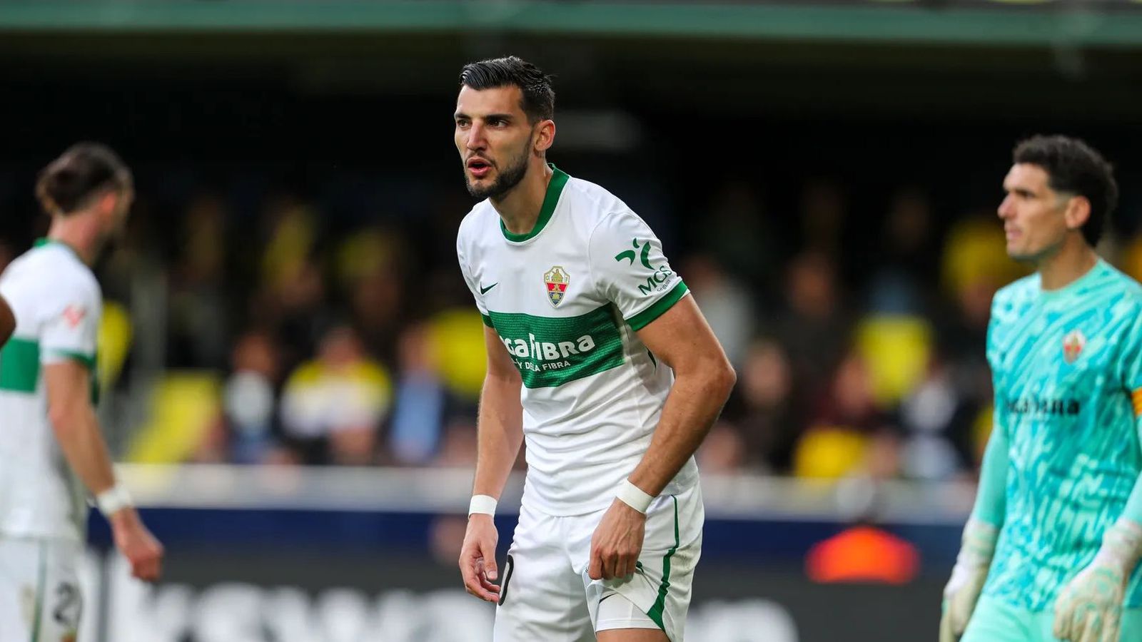 El futbolista de l'Elx, Rafa Mir