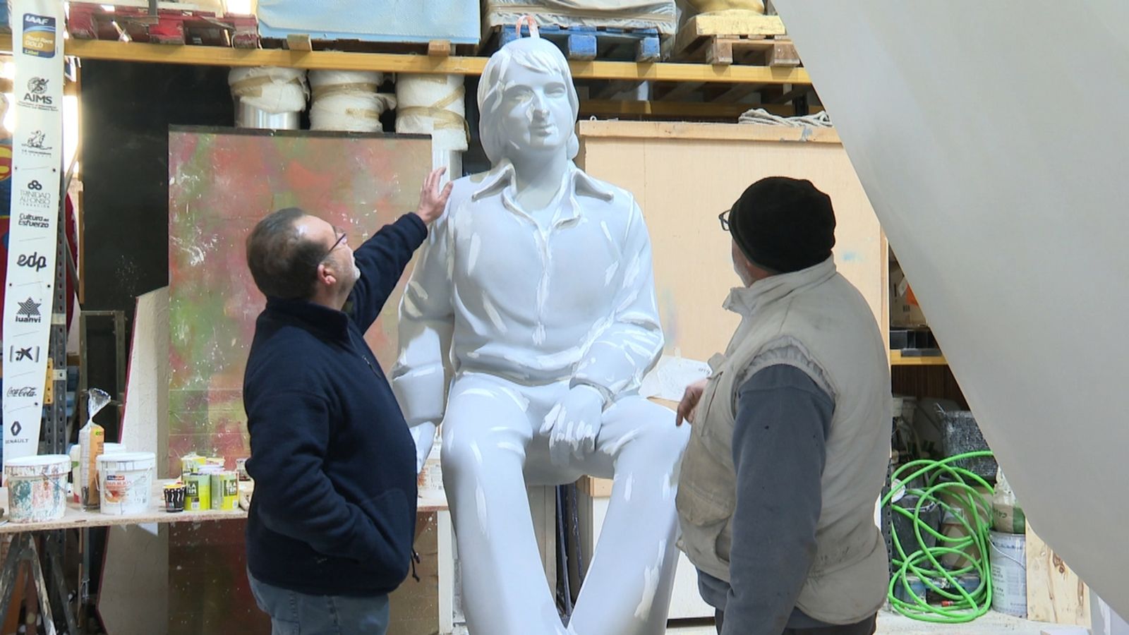 Un ninot de Nino Bravo