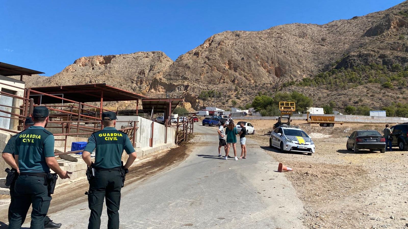 Imatge de la pirotècnia on s'ha registrat l'explosió, este dijous