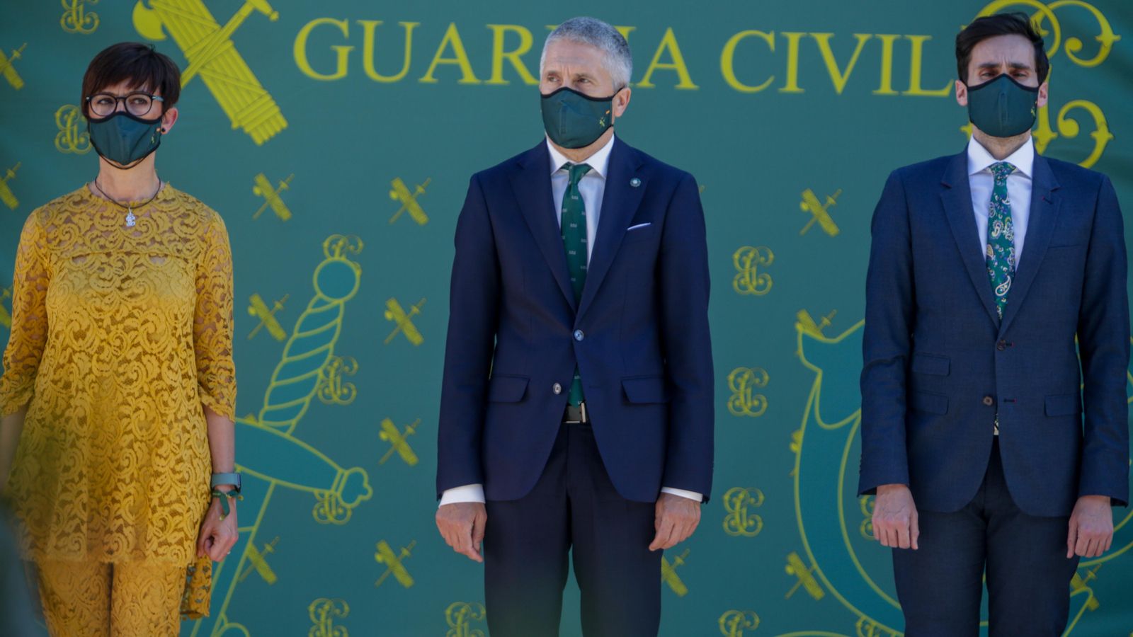 El Ministre de l'Interior, en un acte amb María Gámez, directora de la Guàrdia Civil