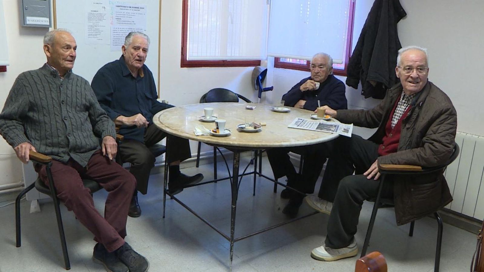 Un grup de veïns de Meliana