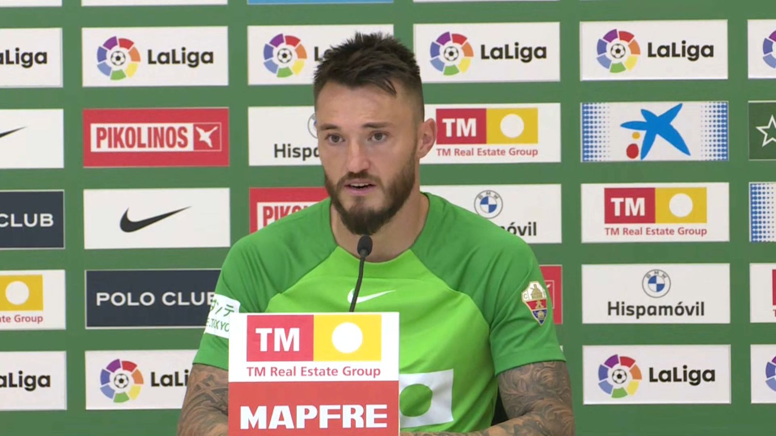 El futbolista de l'Elx, Josan