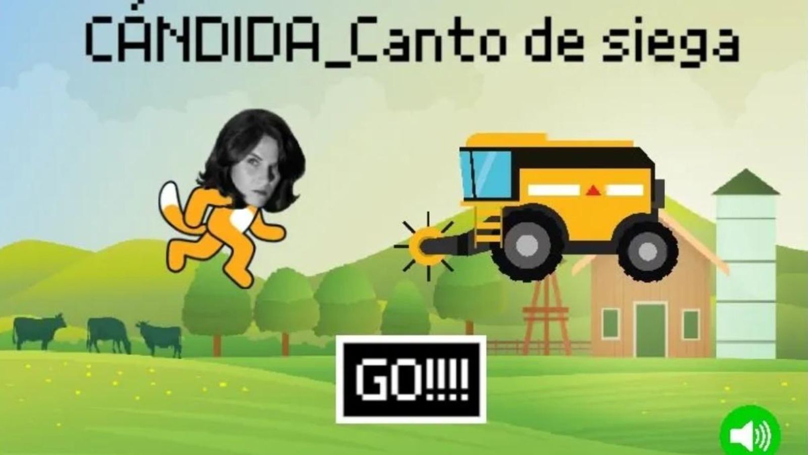 En la primera cançó “Canto de siega”, el jugador ha de recollir 40 sols per a guanyar la partida