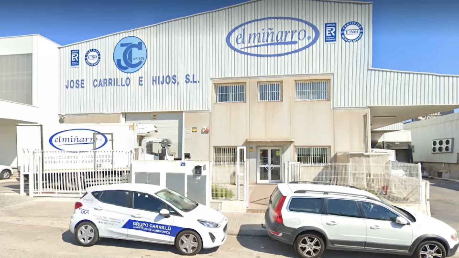 Lloc on s'ha produït l'accident laboral mortal, a Finestrat