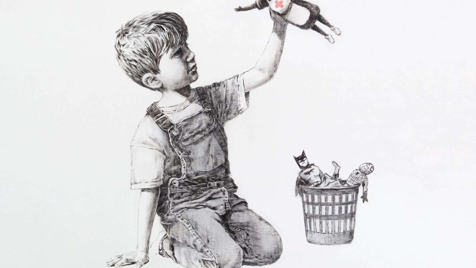 L'obra Game Changer, de Banksy