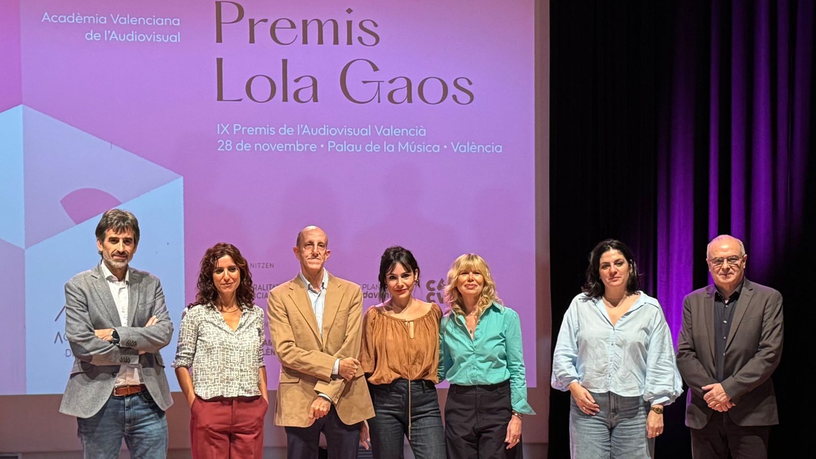 Imatge d'arxiu de la lectura de les nominacions dels Premis Lola Gaos