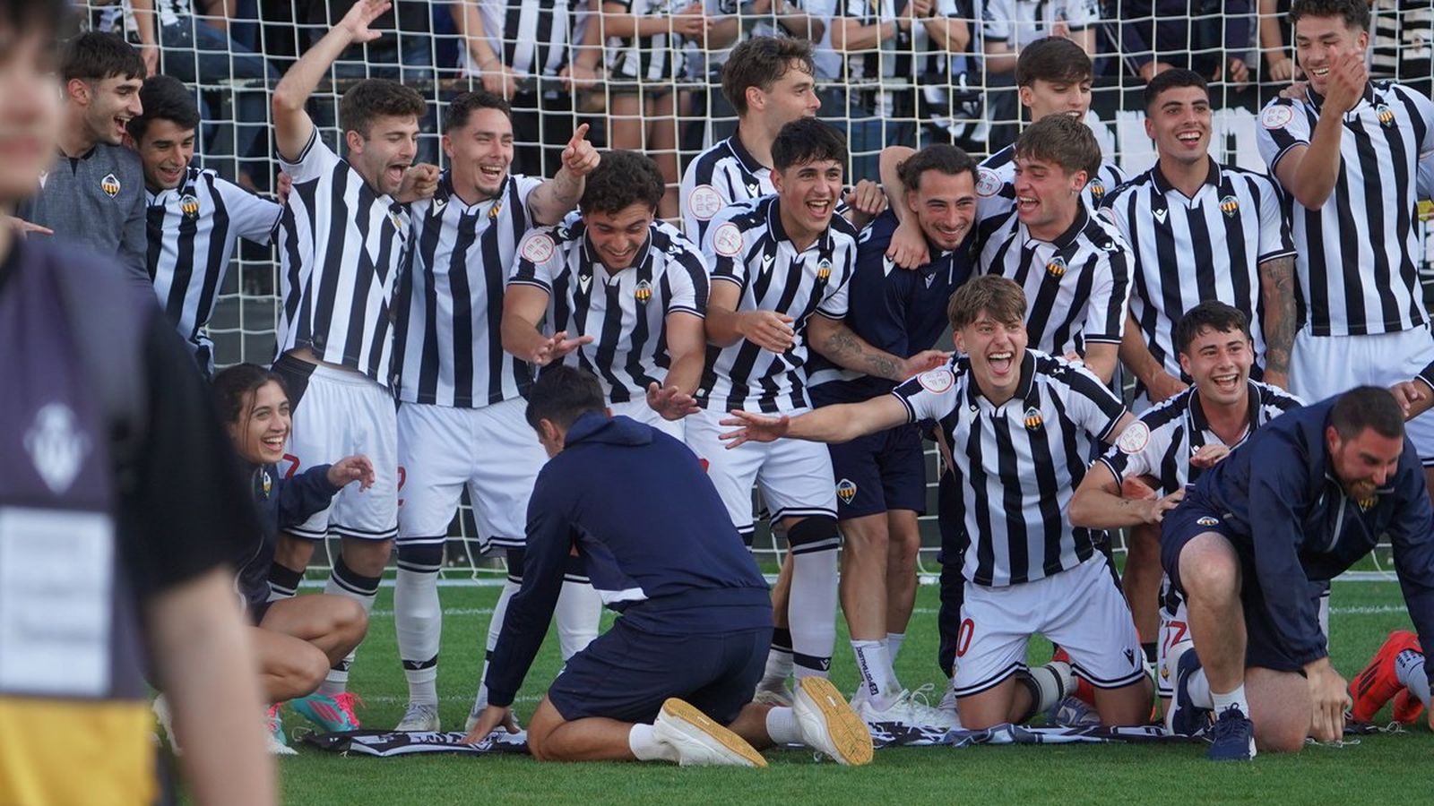 Imatge del Castelló B, equip ascendit des de la Tercera RFEF a Segona RFEF