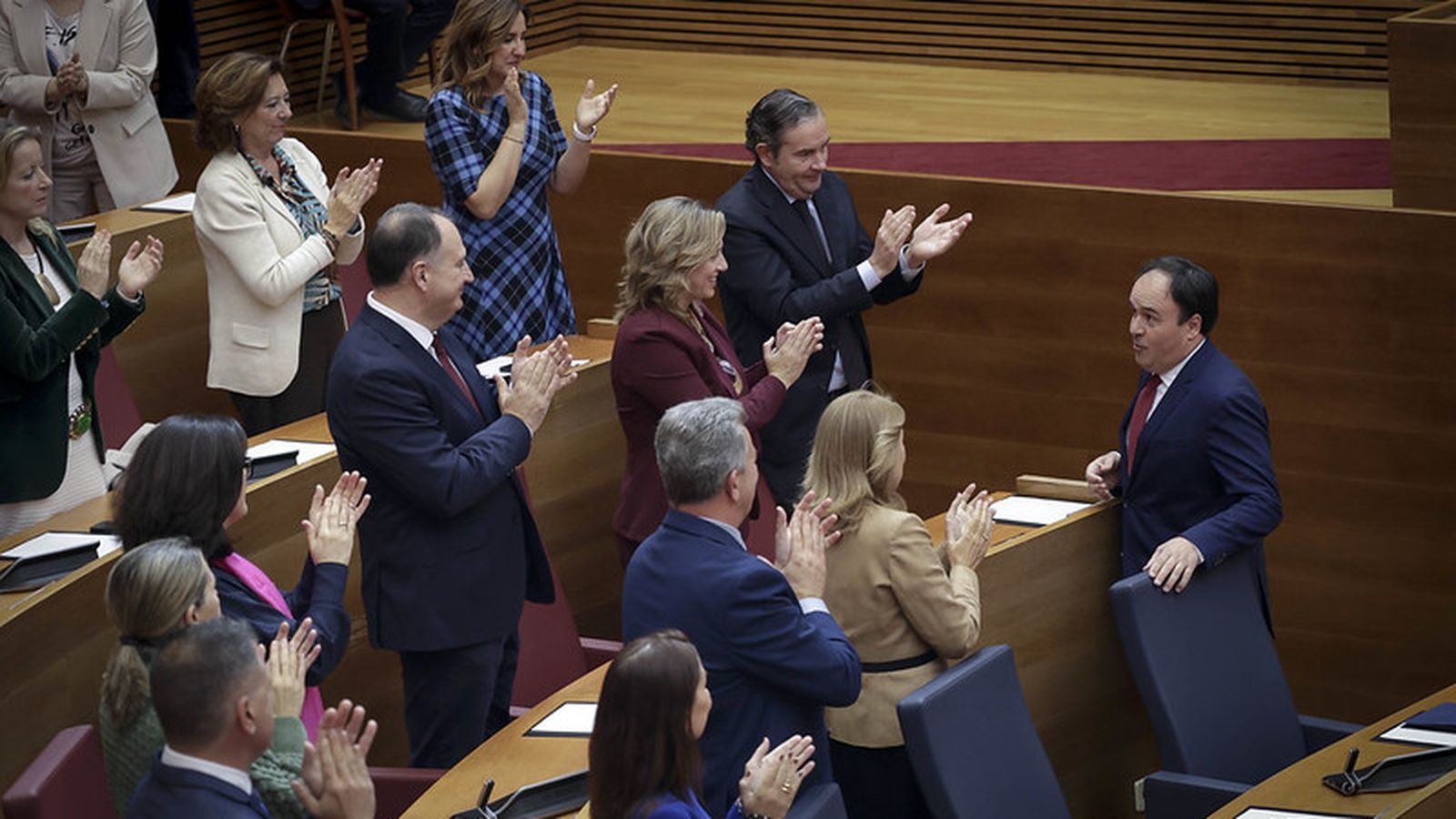 Ple d'investidura de Juanfran Pérez Llorca fa dos setmanes