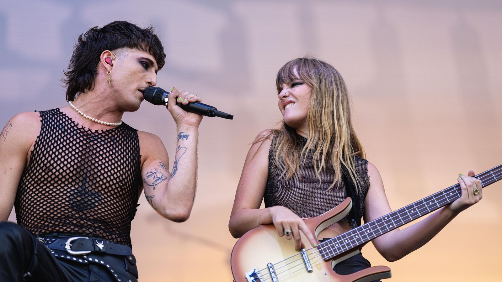 Imatge d'arxiu de la banda de rock italiana Maneskin