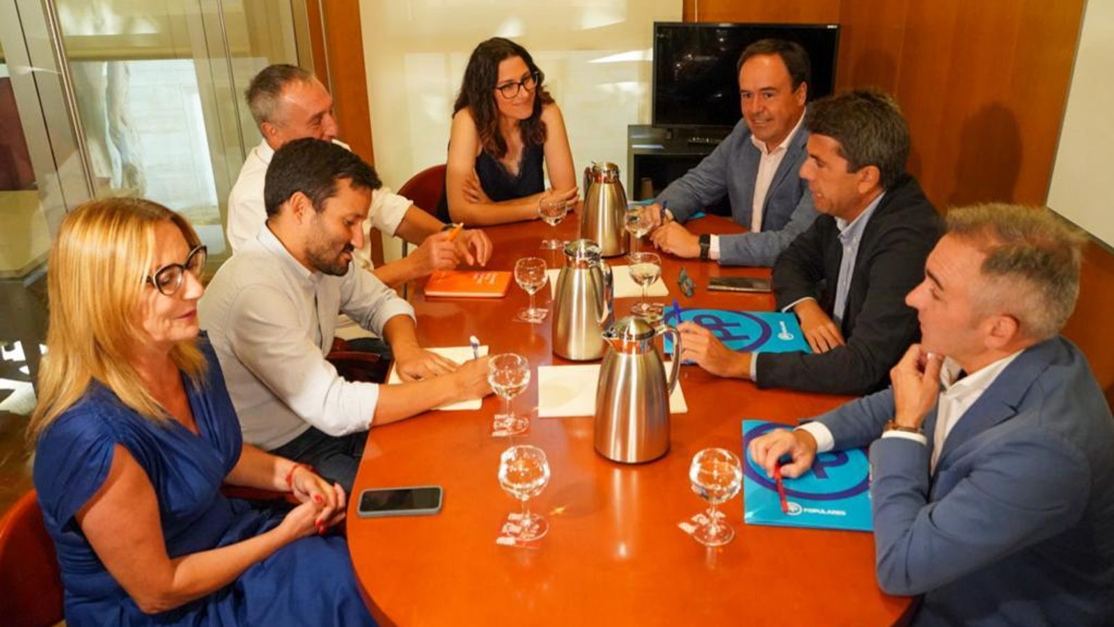 Reunió entre les delegacions de Compromís i el PP, aquest dilluns Reunió entre les delegacions de Compromís i el PP, aquest dilluns
