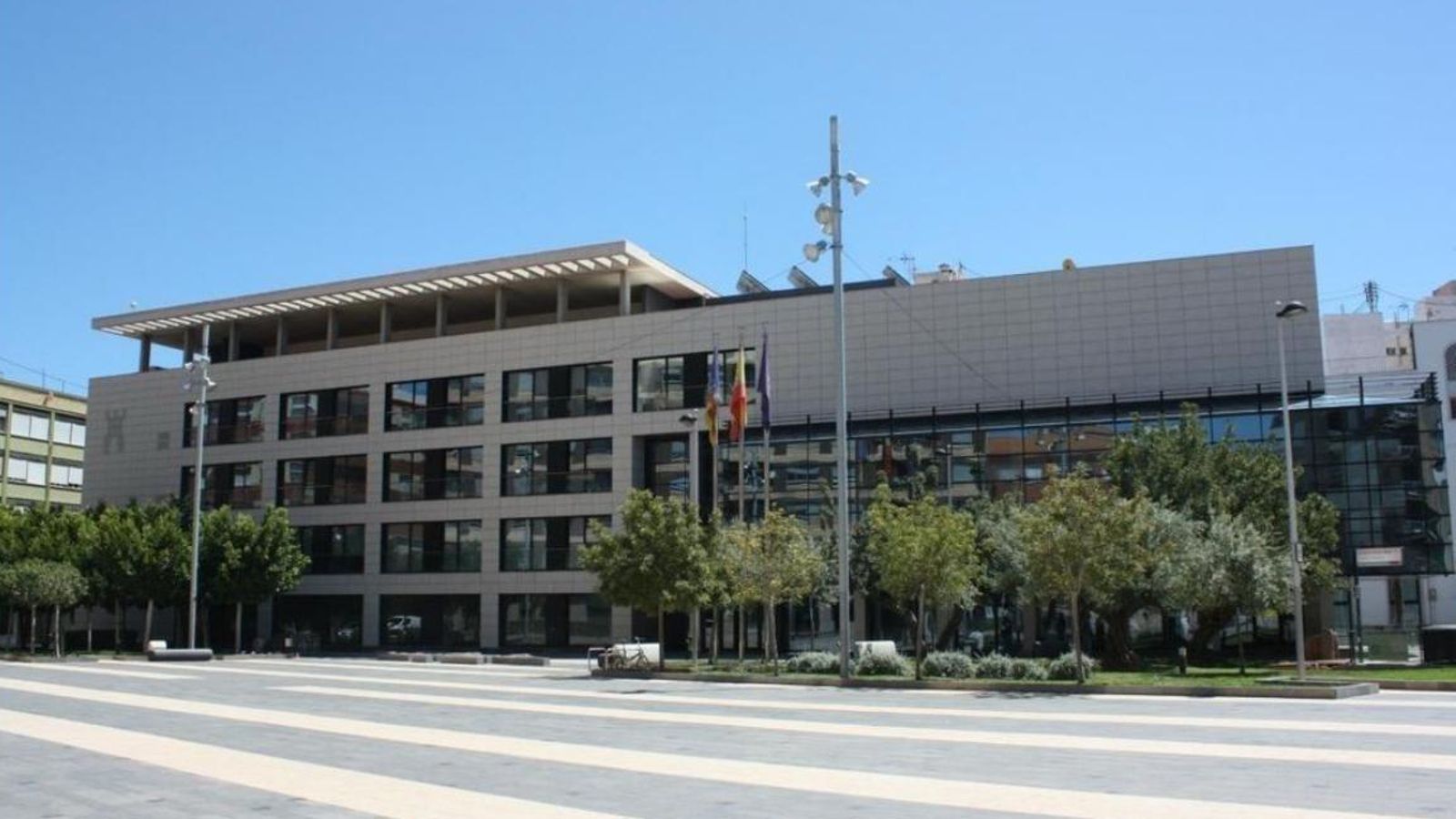 L'Ajuntament d'Almassora, en una imatge d'arxiu