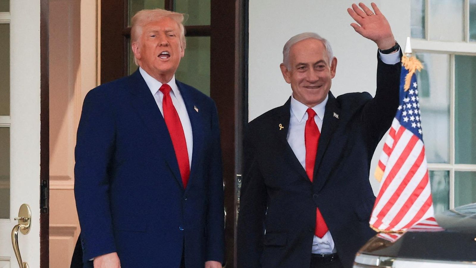 Donald Trump i Benjamin Netanyahu en una imatge d’arxiu