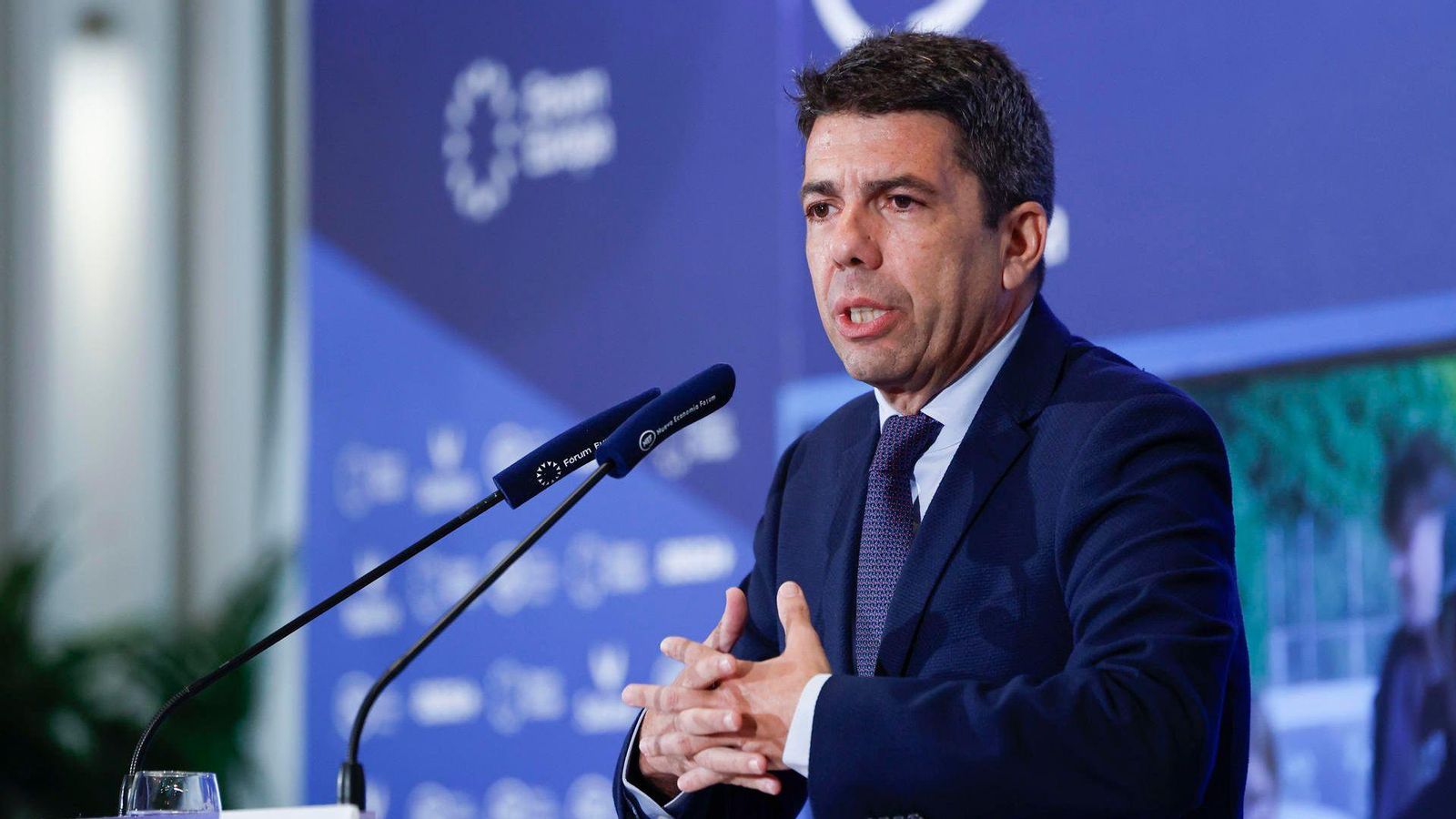 Mazón, dilluns en un desdejuni informatiu a Madrid