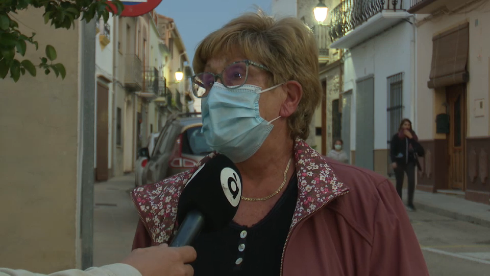 Encarna Escrivà, veïna de Potries (Safor)