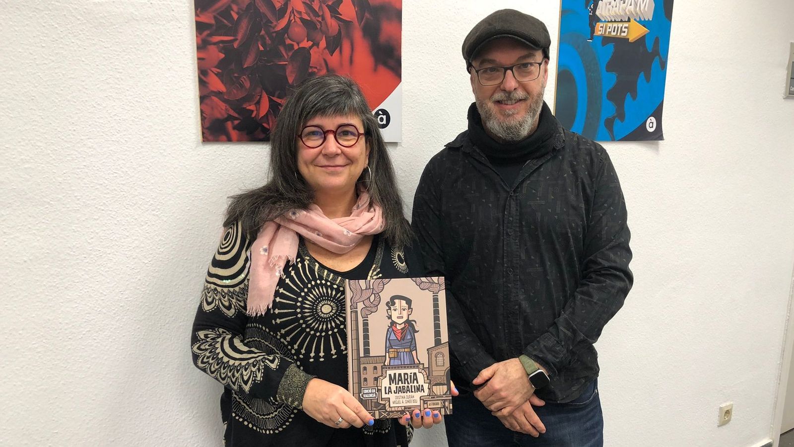 21.02.2023 | Entrevista a Cristina Durán i Miguel Ángel Giner Bou per 'María, la Jabalina'
