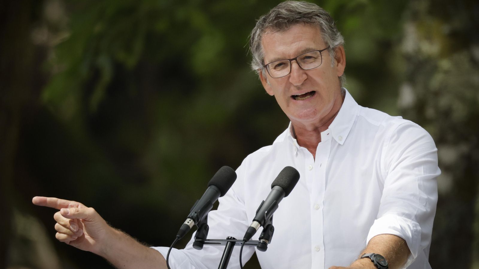 Feijóo en l'inici del curs política a Galícia el dissabte